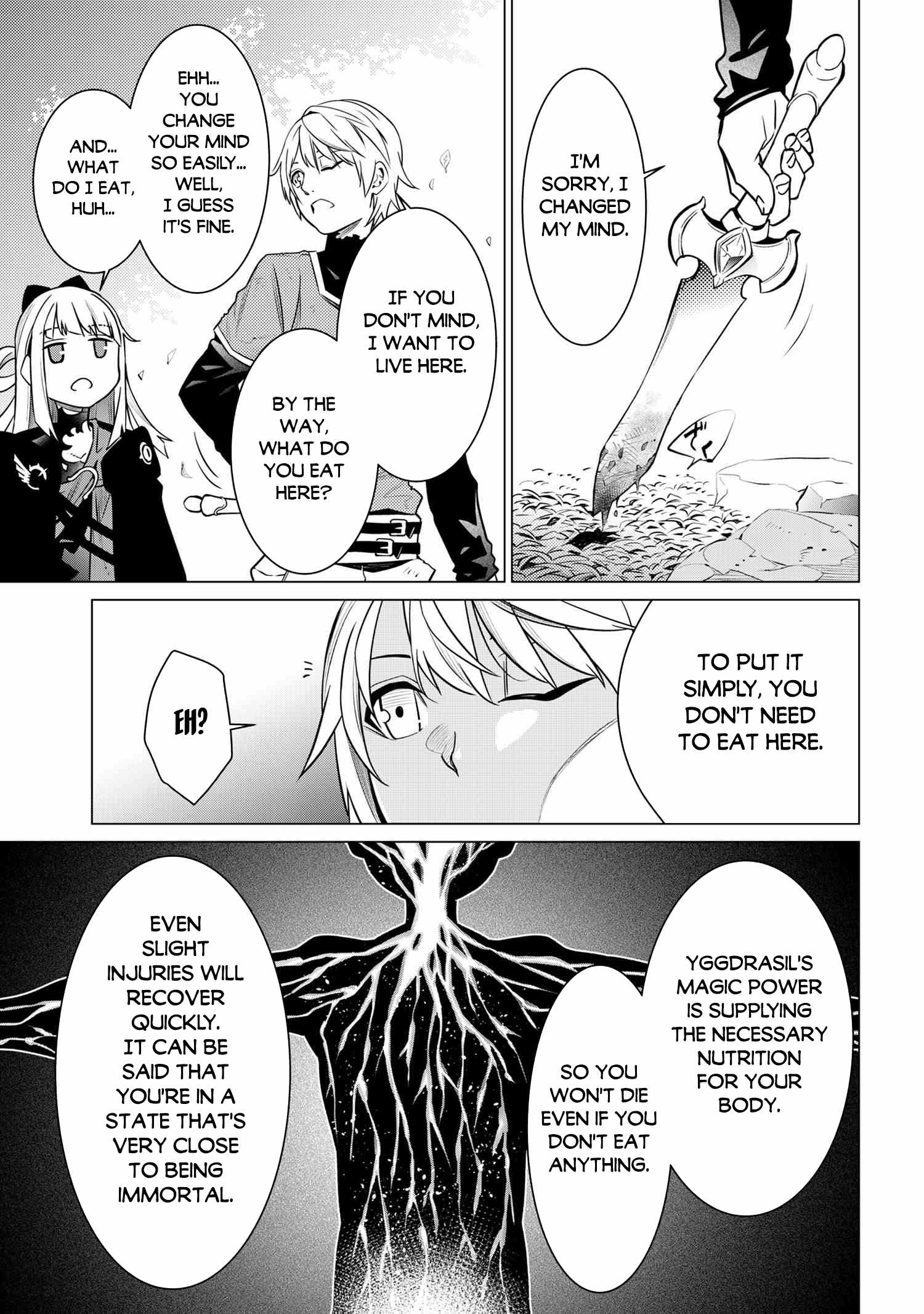 SSS Rank Dungeon De Knife Ichihon Tewatasare Tsuihou Sareta Hakuma Doushi Chapter 2.1 - Page 17 in English