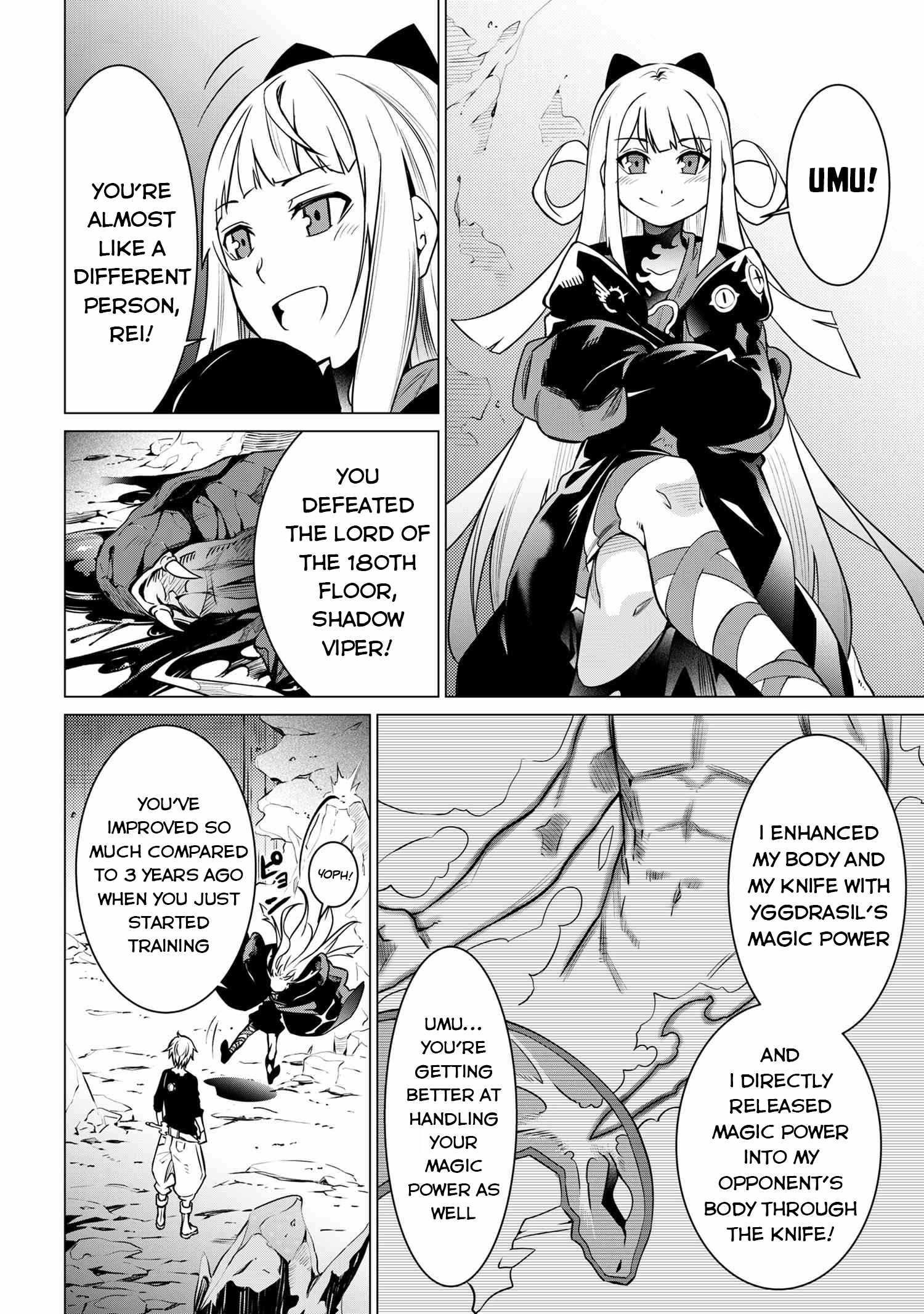 SSS Rank Dungeon De Knife Ichihon Tewatasare Tsuihou Sareta Hakuma Doushi Chapter 2.2 - Page 7 in English
