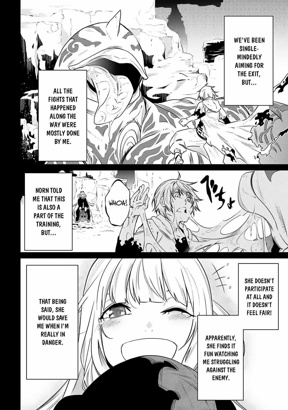 SSS Rank Dungeon De Knife Ichihon Tewatasare Tsuihou Sareta Hakuma Doushi Chapter 3.1 - Page 9 in English