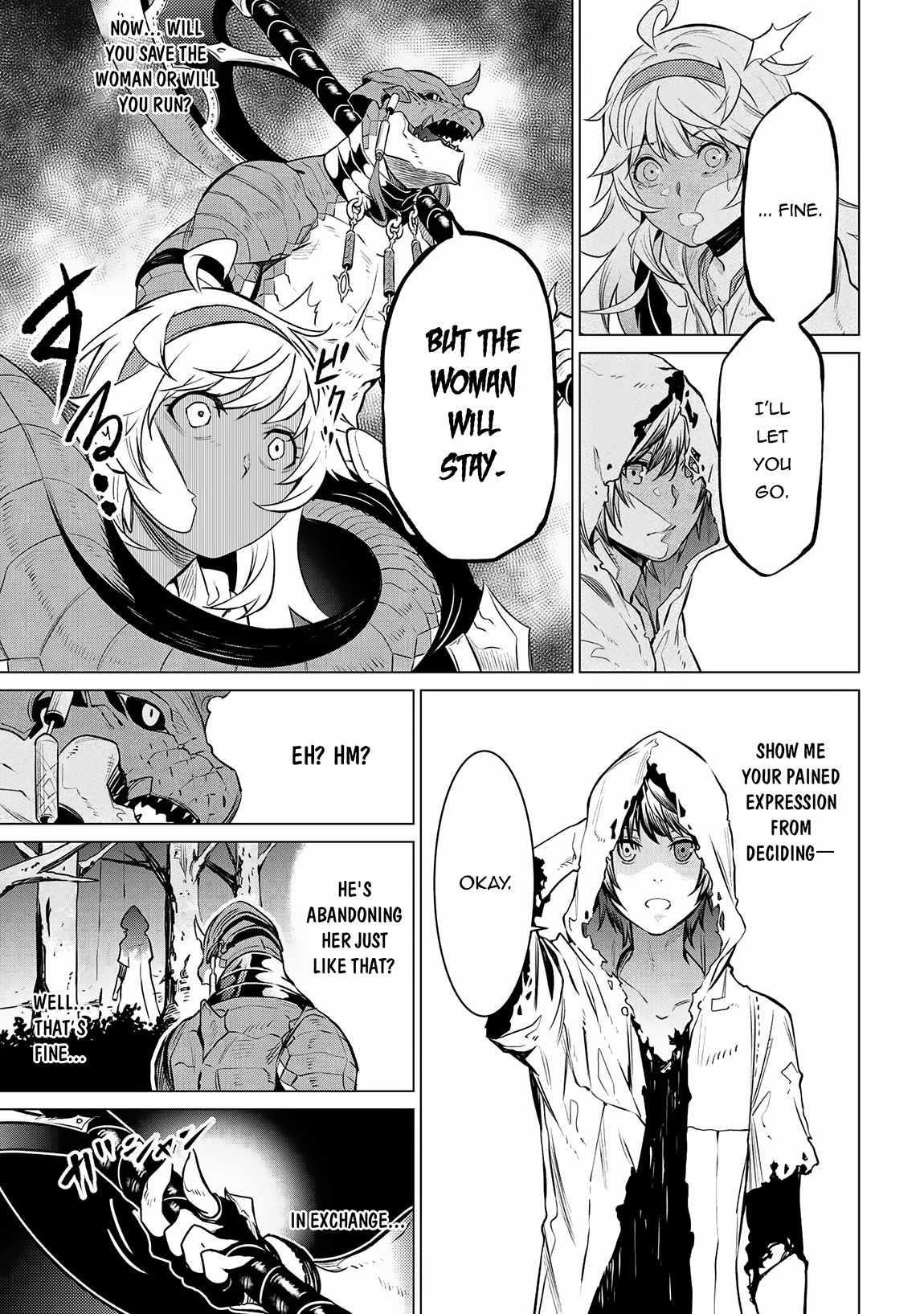 SSS Rank Dungeon De Knife Ichihon Tewatasare Tsuihou Sareta Hakuma Doushi Chapter 4.1 - Page 21 in English