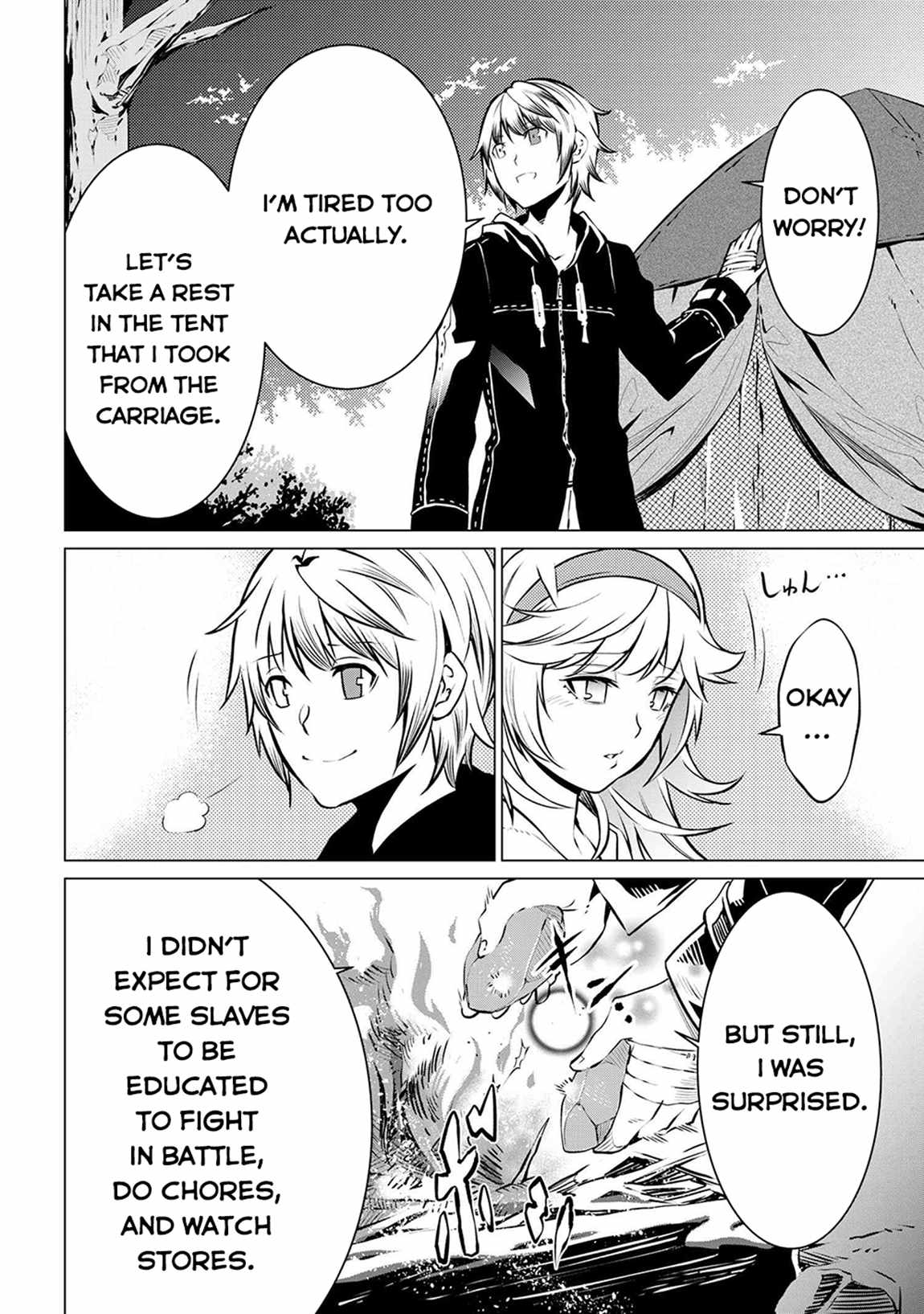 SSS Rank Dungeon De Knife Ichihon Tewatasare Tsuihou Sareta Hakuma Doushi Chapter 5.2 - Page 16 in English