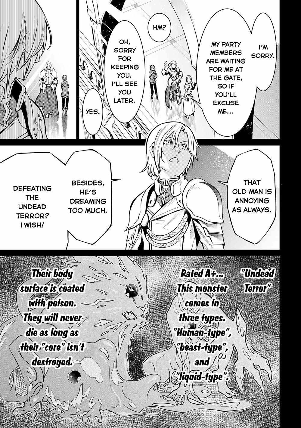 SSS Rank Dungeon De Knife Ichihon Tewatasare Tsuihou Sareta Hakuma Doushi Chapter 6.1 - Page 13 in English