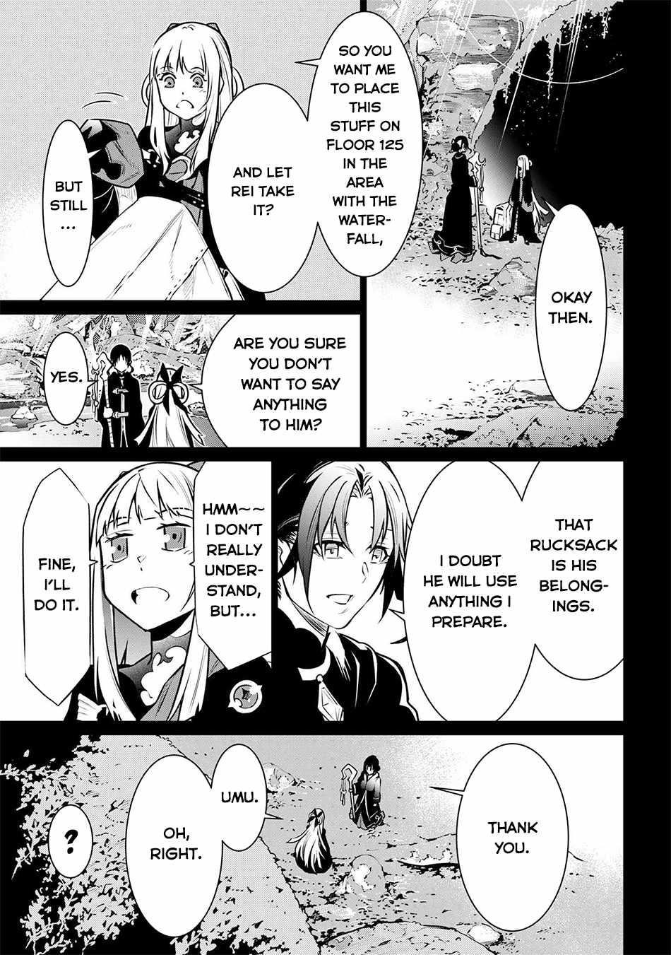 SSS Rank Dungeon De Knife Ichihon Tewatasare Tsuihou Sareta Hakuma Doushi Chapter 7.1 - Page 13 in English