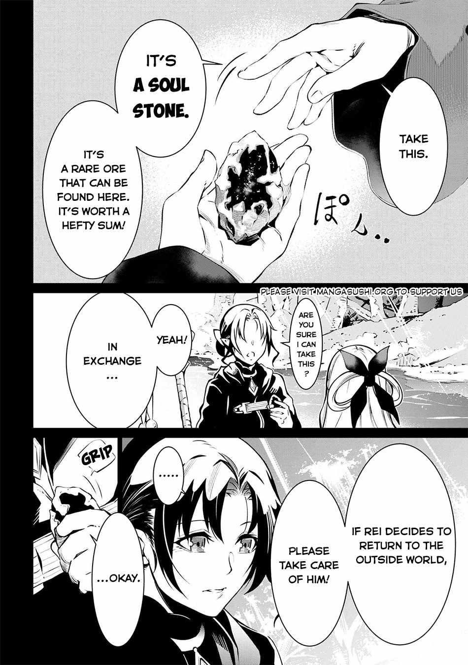 SSS Rank Dungeon De Knife Ichihon Tewatasare Tsuihou Sareta Hakuma Doushi Chapter 7.1 - Page 14 in English