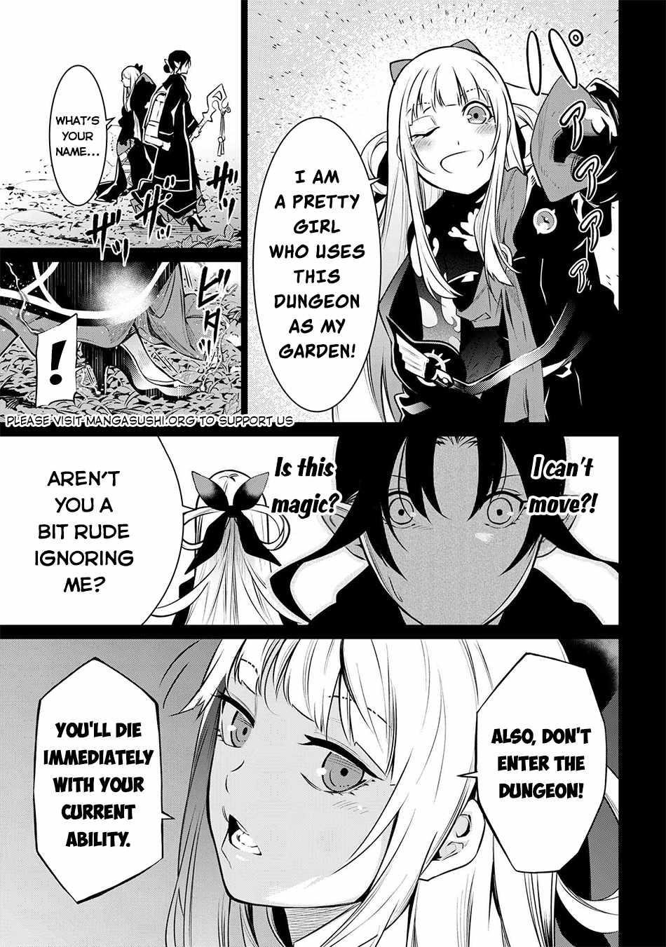 SSS Rank Dungeon De Knife Ichihon Tewatasare Tsuihou Sareta Hakuma Doushi Chapter 7.1 - Page 7 in English