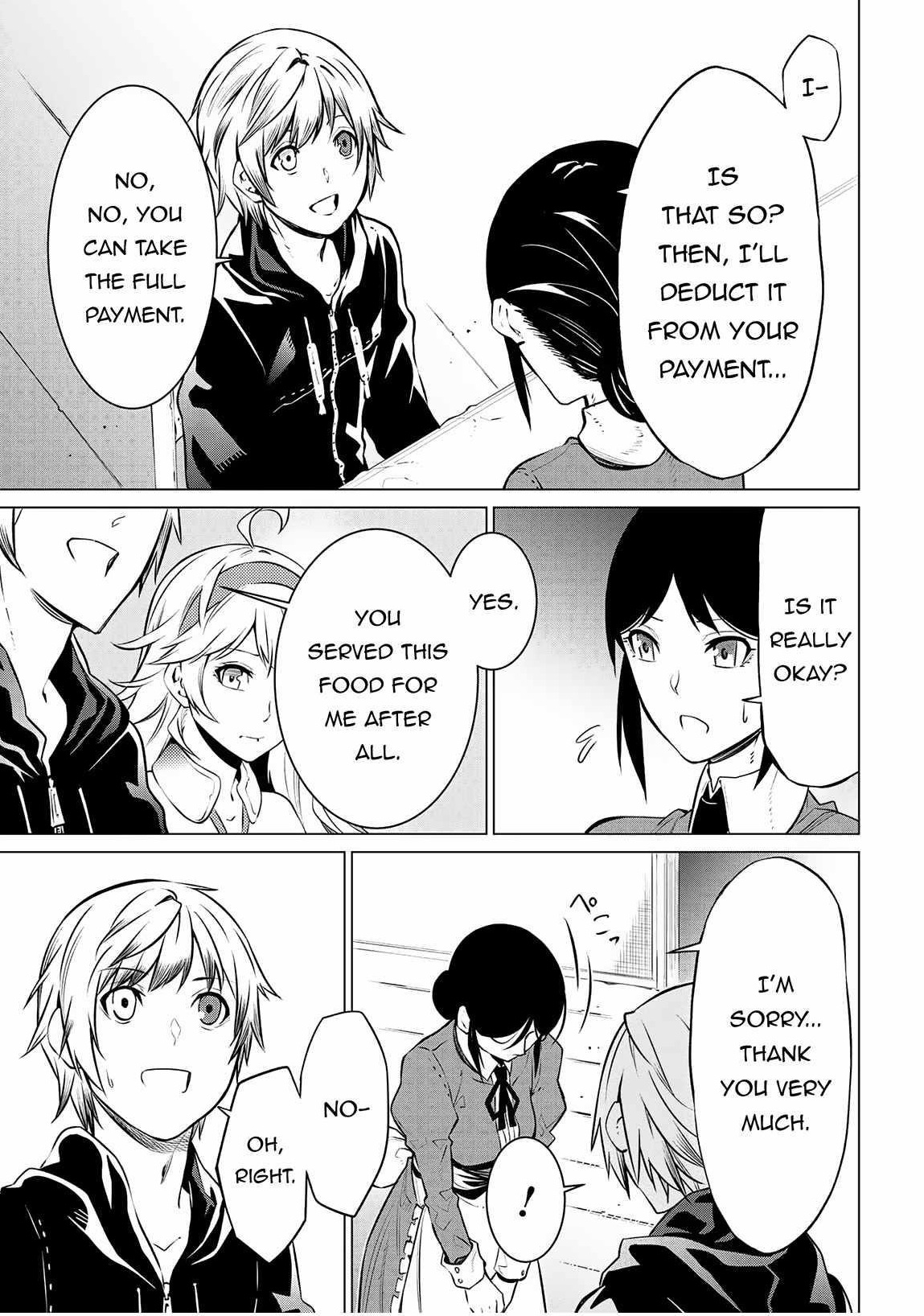 SSS Rank Dungeon De Knife Ichihon Tewatasare Tsuihou Sareta Hakuma Doushi Chapter 9.2 - Page 10 in English