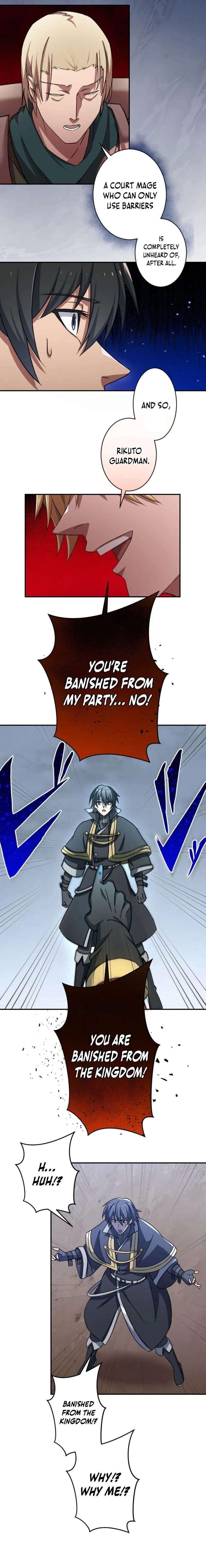 The Strongest Barrier Mage, Banished from the Kingdom, Just Wants a Peaceful Journey with His Wife Chapter 1 - Page 11 in English
