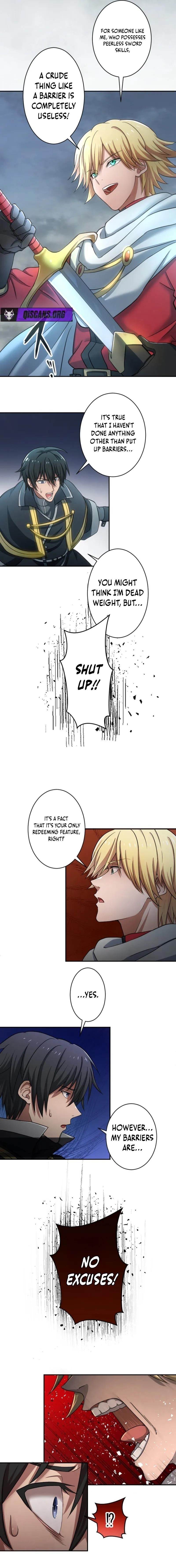 The Strongest Barrier Mage, Banished from the Kingdom, Just Wants a Peaceful Journey with His Wife Chapter 1 - Page 5 in English