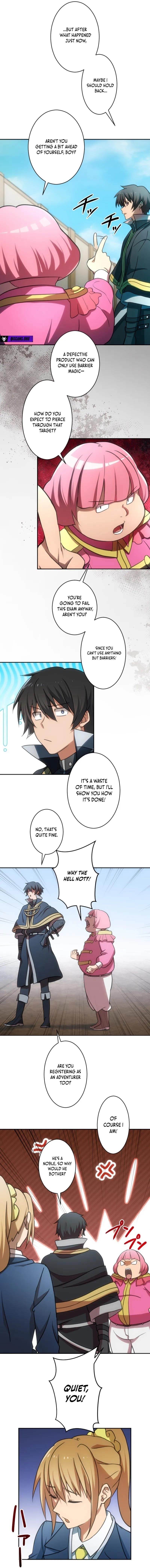 The Strongest Barrier Mage, Banished from the Kingdom, Just Wants a Peaceful Journey with His Wife Chapter 9 - Page 4 in English
