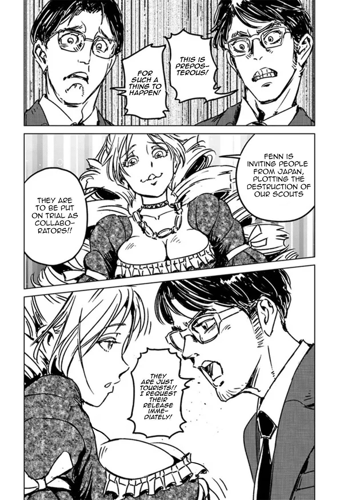 Nihonkoku Shoukan Chapter 31 - Page 13 in English