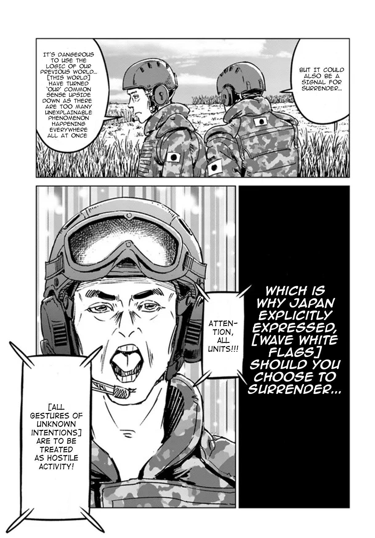 Nihonkoku Shoukan Chapter 35 - Page 14 in English