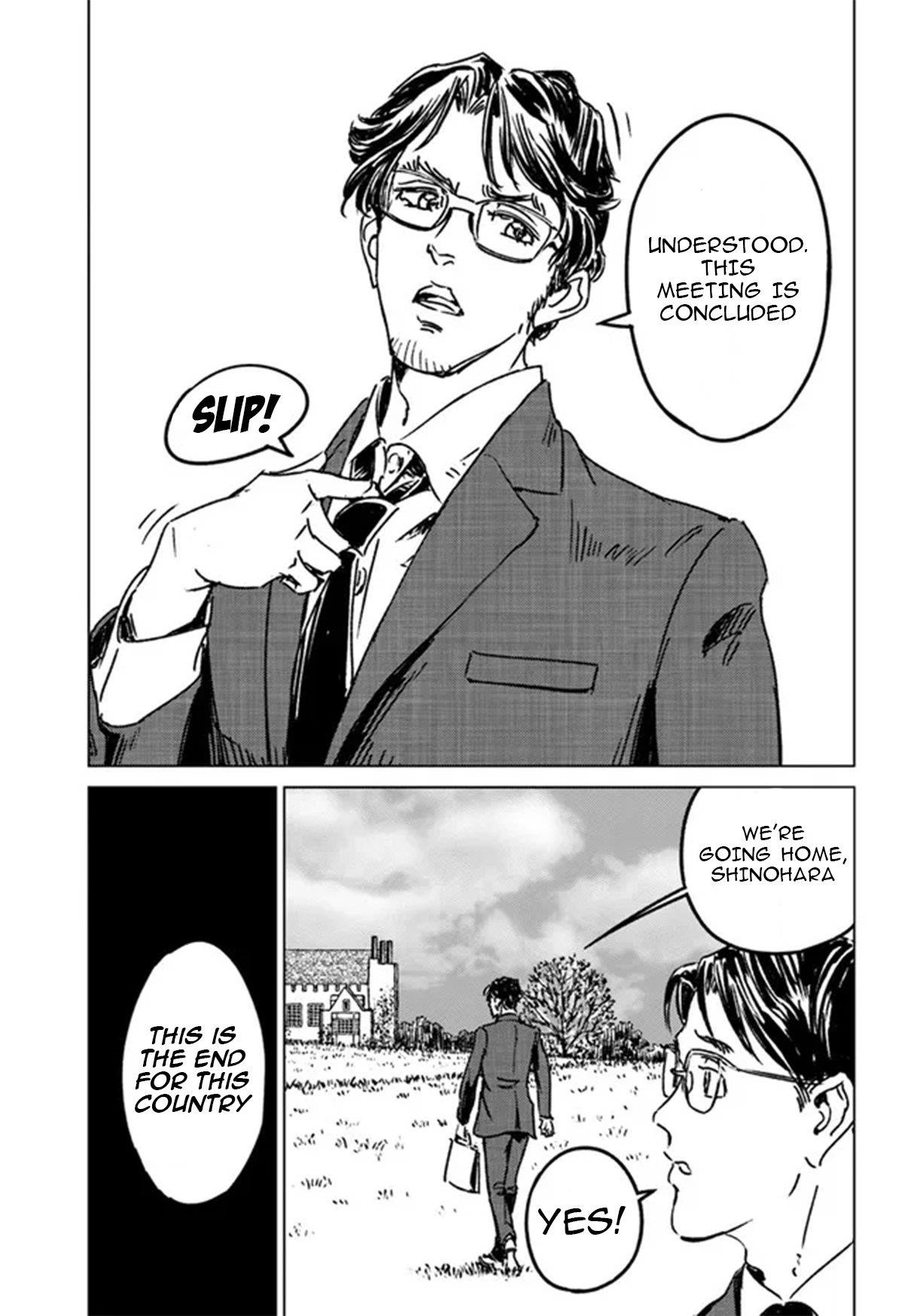 Nihonkoku Shoukan Chapter 36 - Page 28 in English