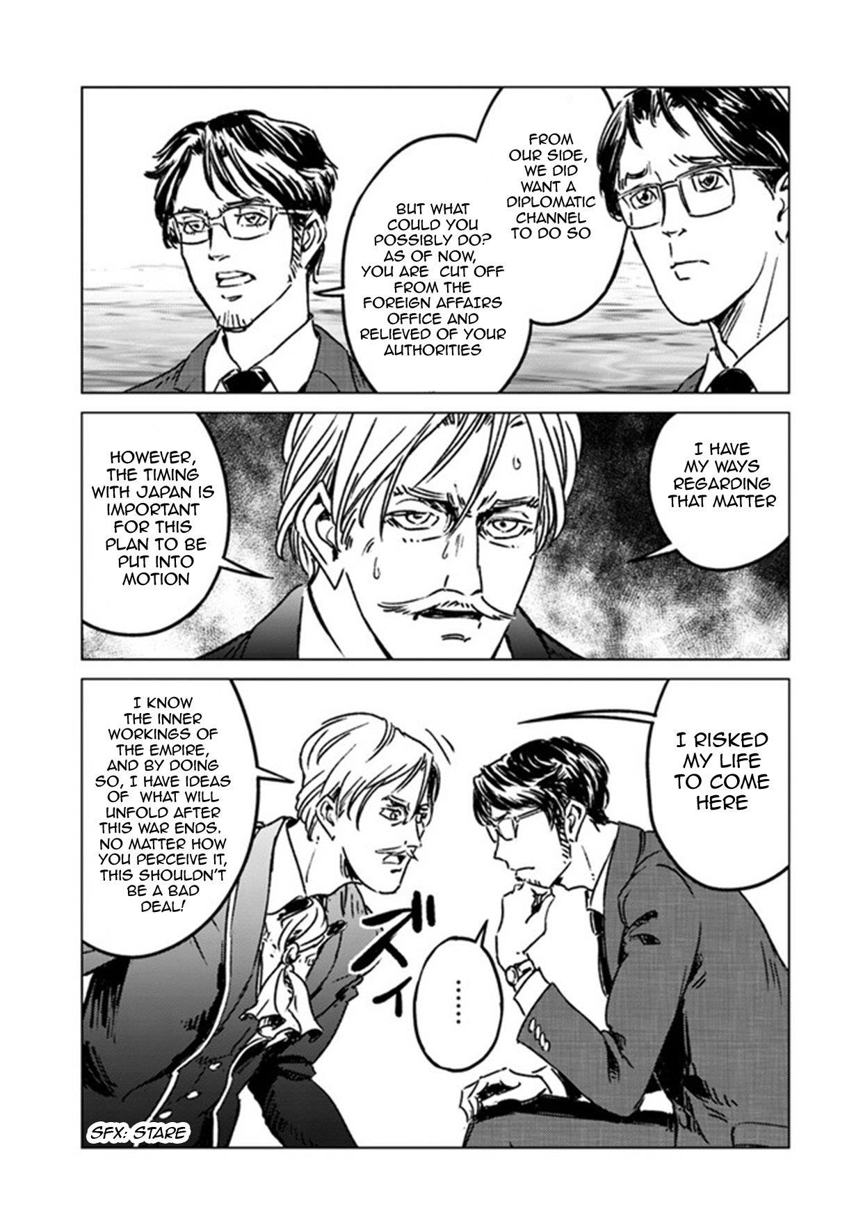 Nihonkoku Shoukan Chapter 37 - Page 15 in English