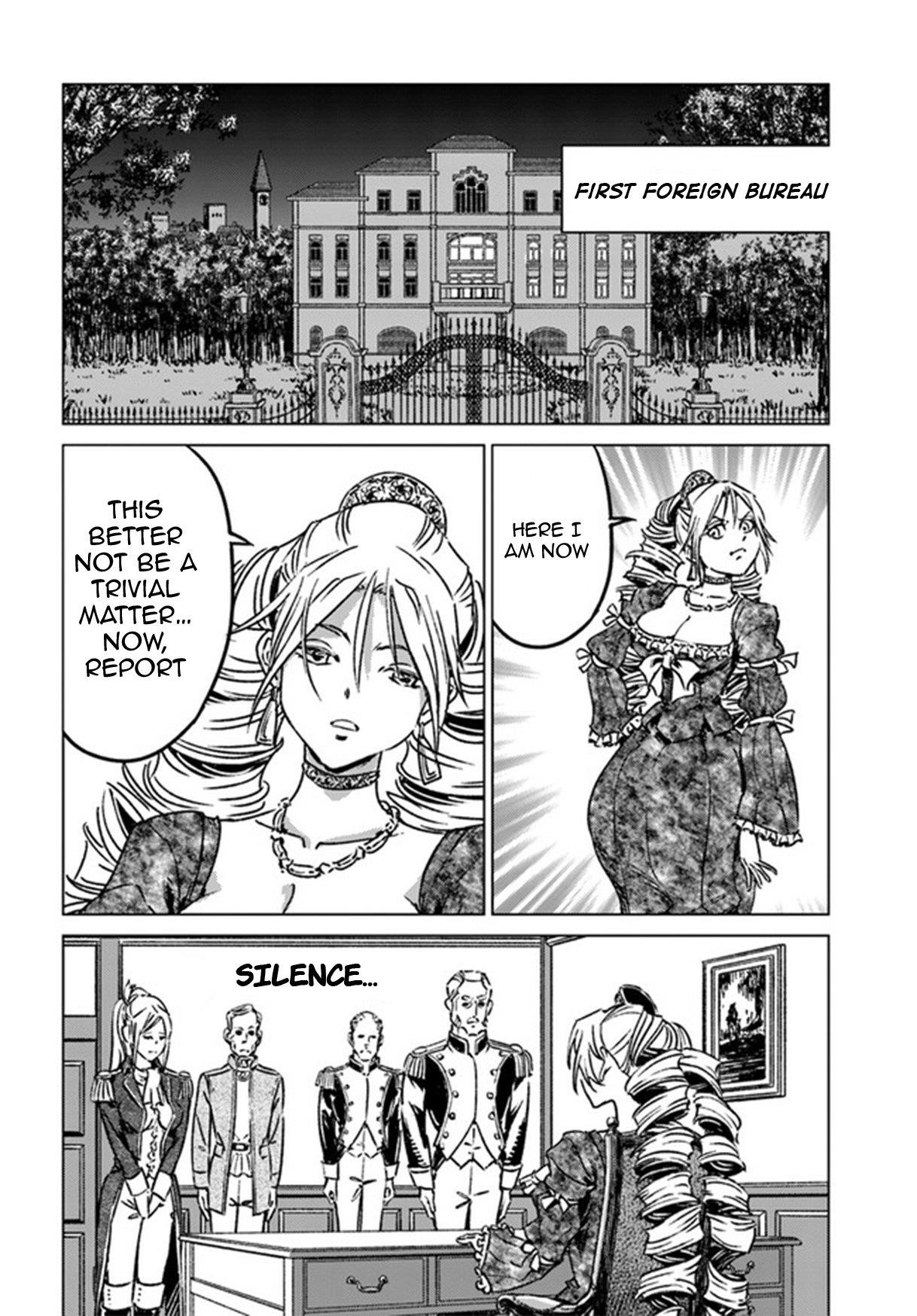 Nihonkoku Shoukan Chapter 38 - Page 22 in English
