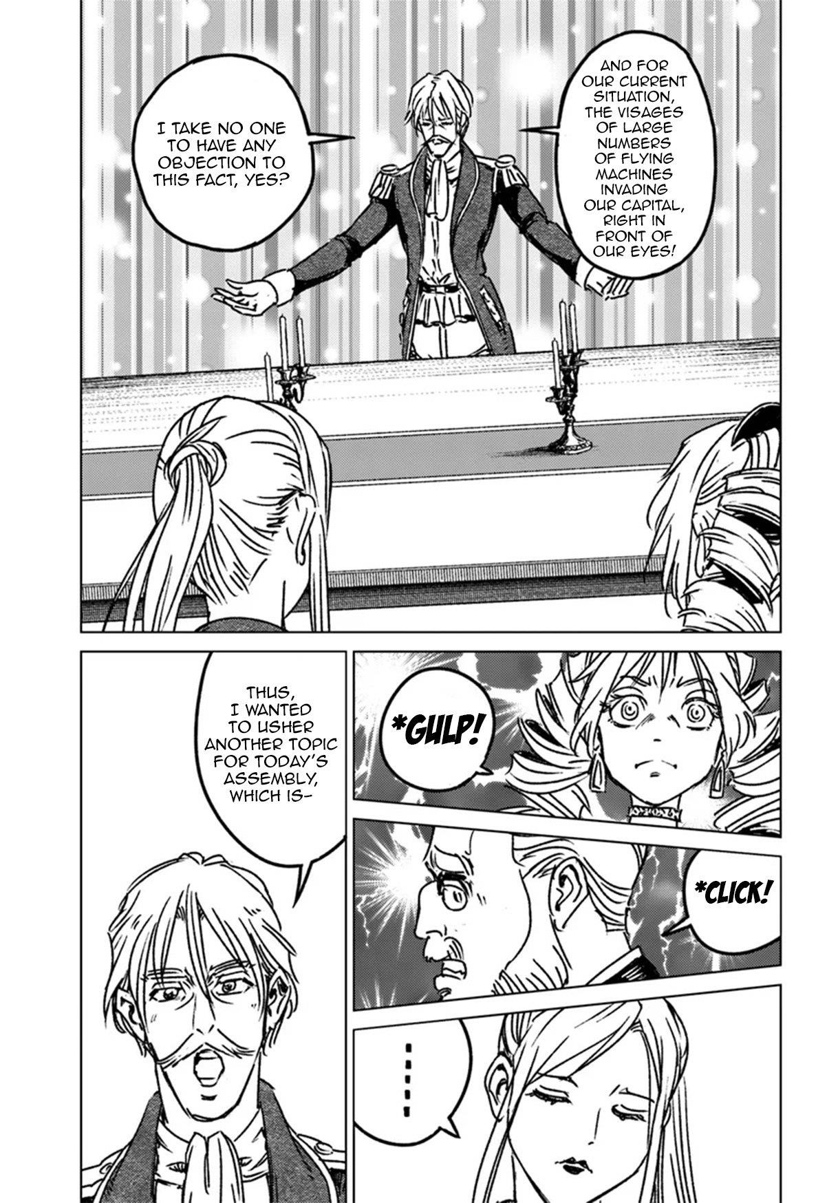 Nihonkoku Shoukan Chapter 44 - Page 15 in English