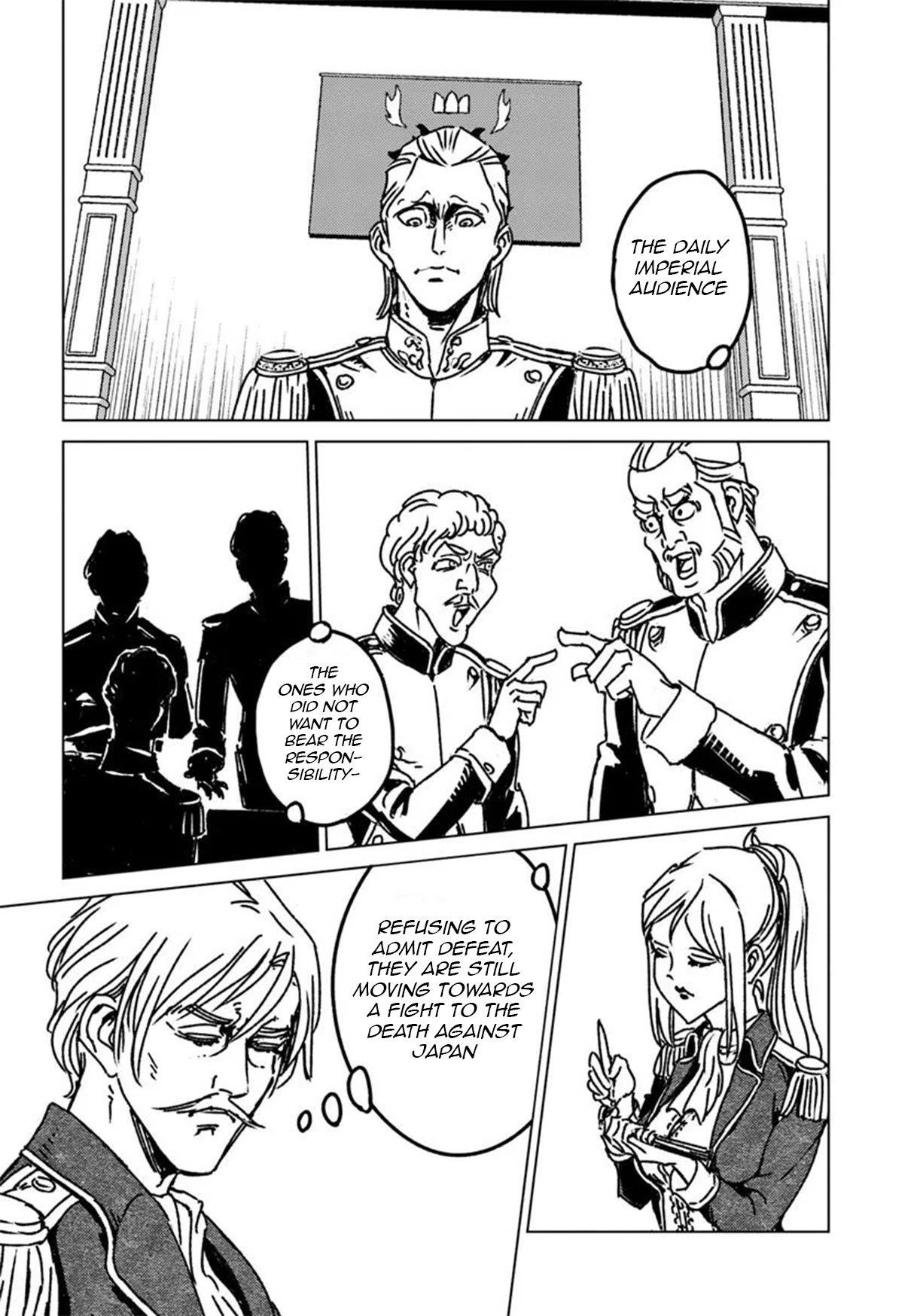 Nihonkoku Shoukan Chapter 46 - Page 22 in English