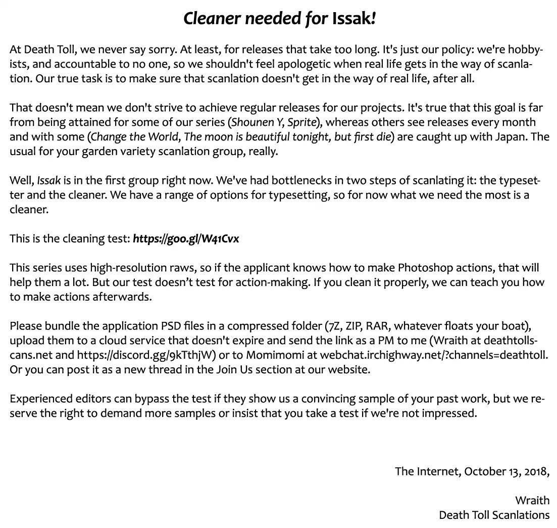 Issak Chapter 6 - Page 42 in English