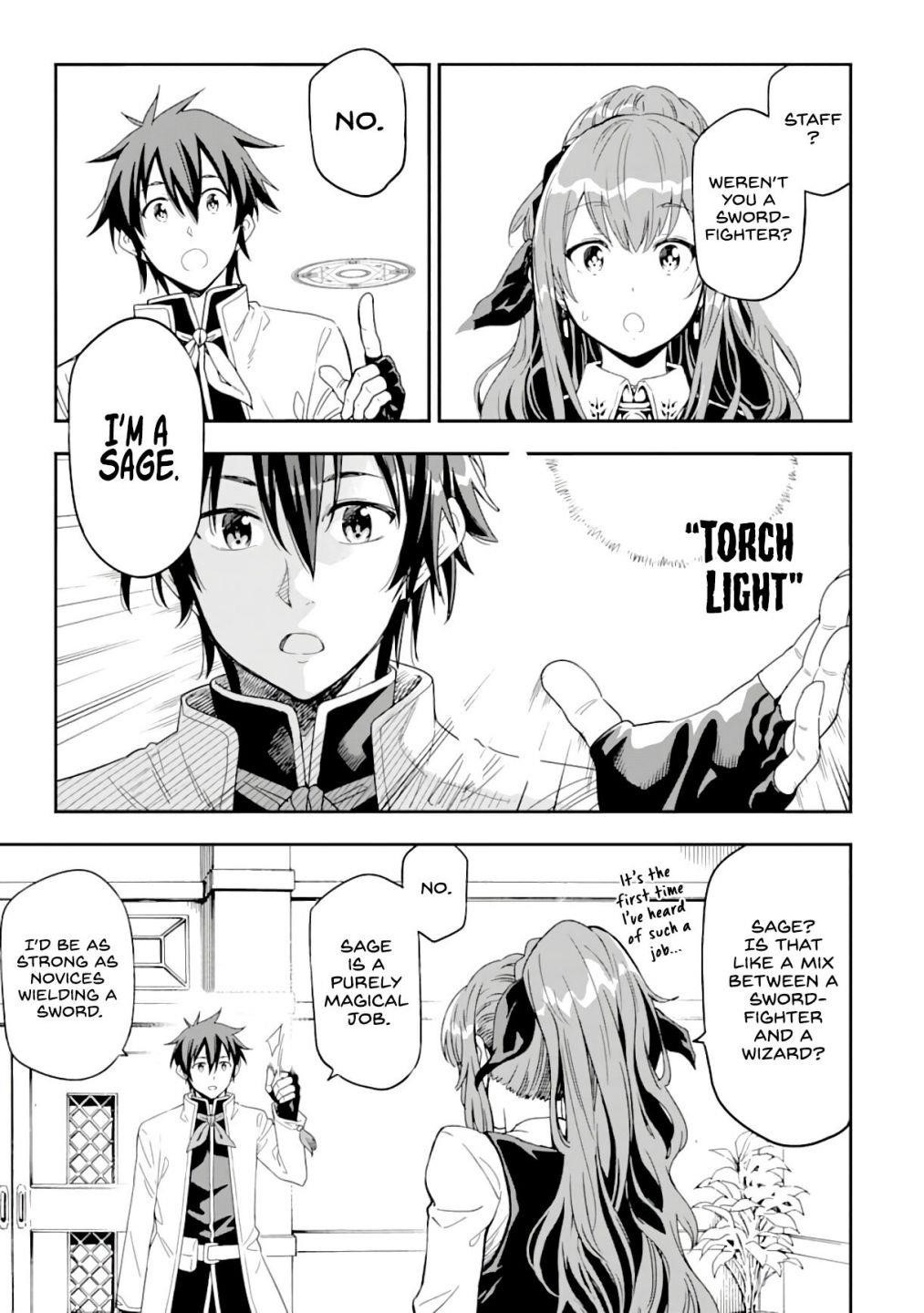 Reincarnation of Another World Sage Chapter 8.2 - Page 9 in English