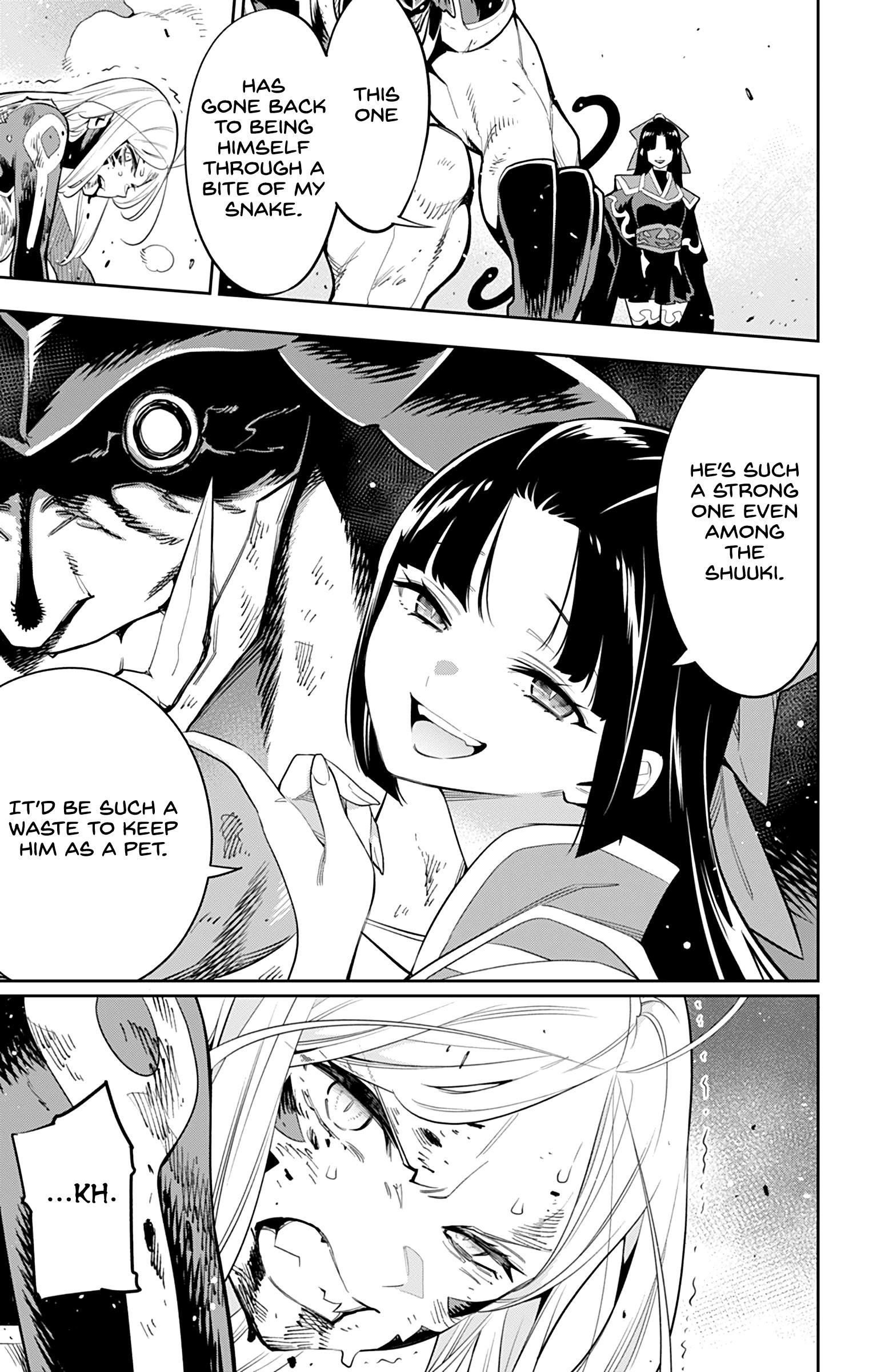 Mato Seihei No Slave Chapter 40 - Page 14 in English