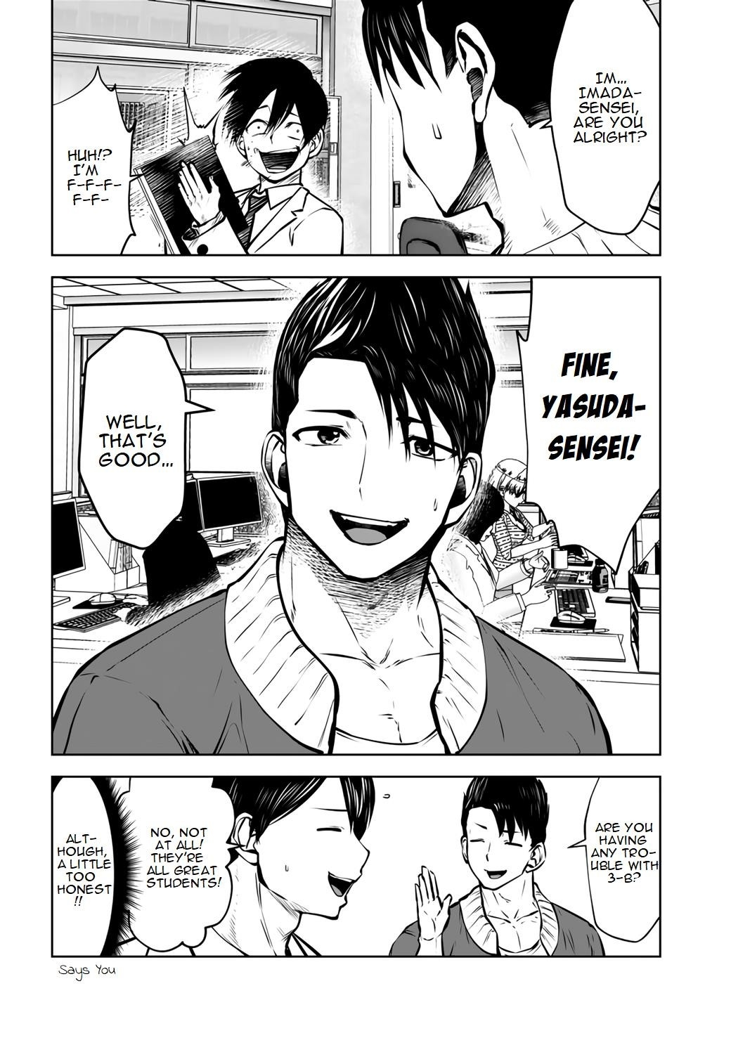 A Teacher Who Worked at a Black School Chapter 18.1 - Page 6 in English