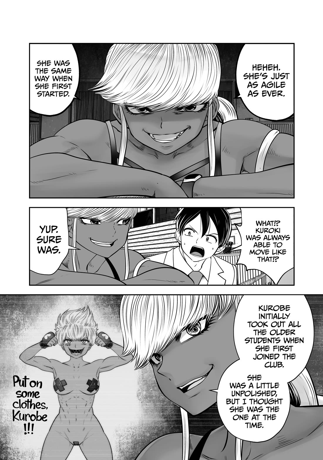 A Teacher Who Worked at a Black School Chapter 38 - Page 10 in English