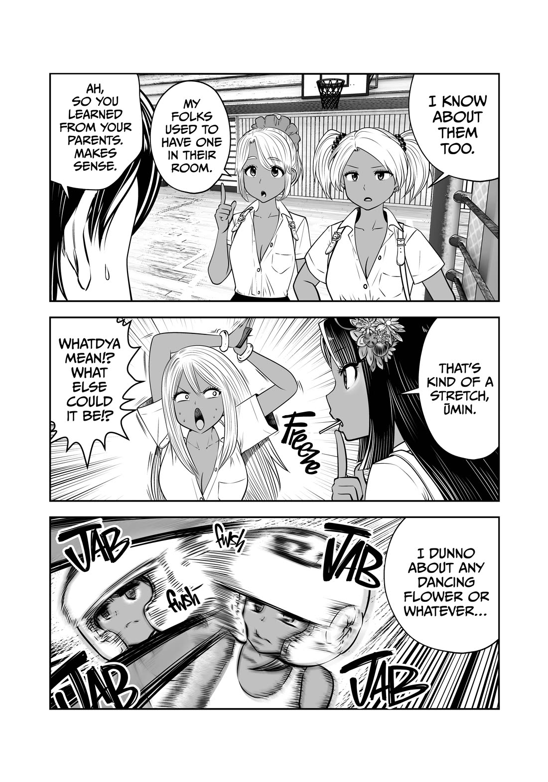 A Teacher Who Worked at a Black School Chapter 38 - Page 14 in English
