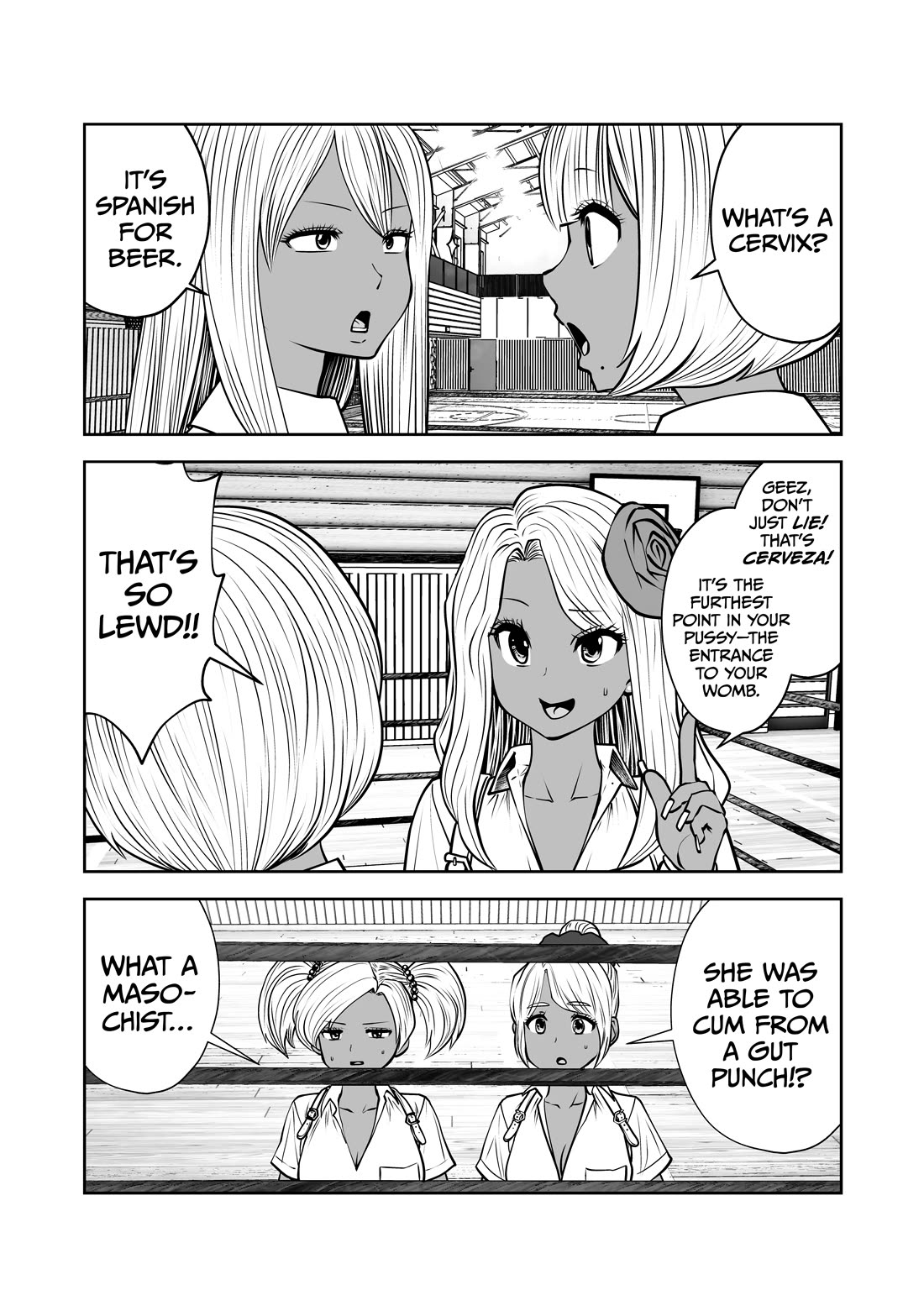 A Teacher Who Worked at a Black School Chapter 39 - Page 14 in English