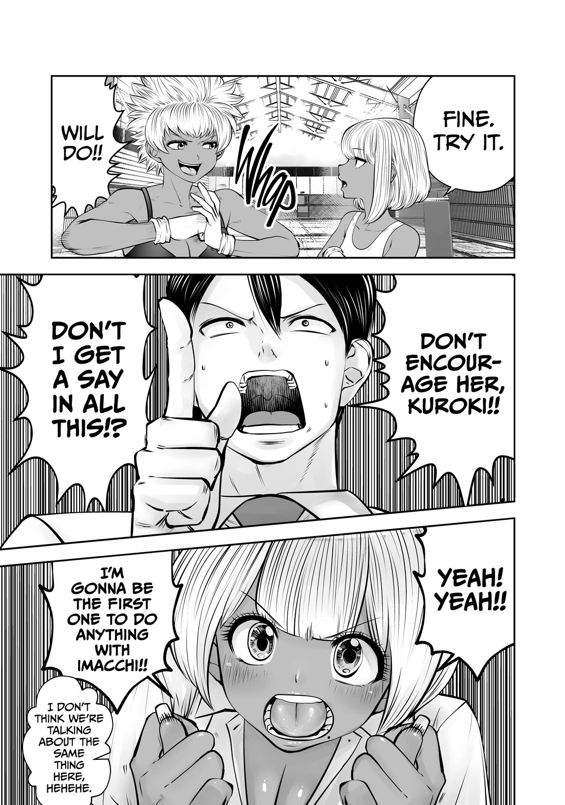 A Teacher Who Worked at a Black School Chapter 40 - Page 7 in English