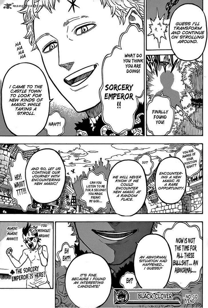 BLACK CLOVER Chapter 10 - Page 18 in English