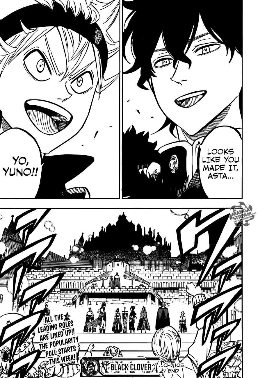 BLACK CLOVER Chapter 105 - Page 18 in English