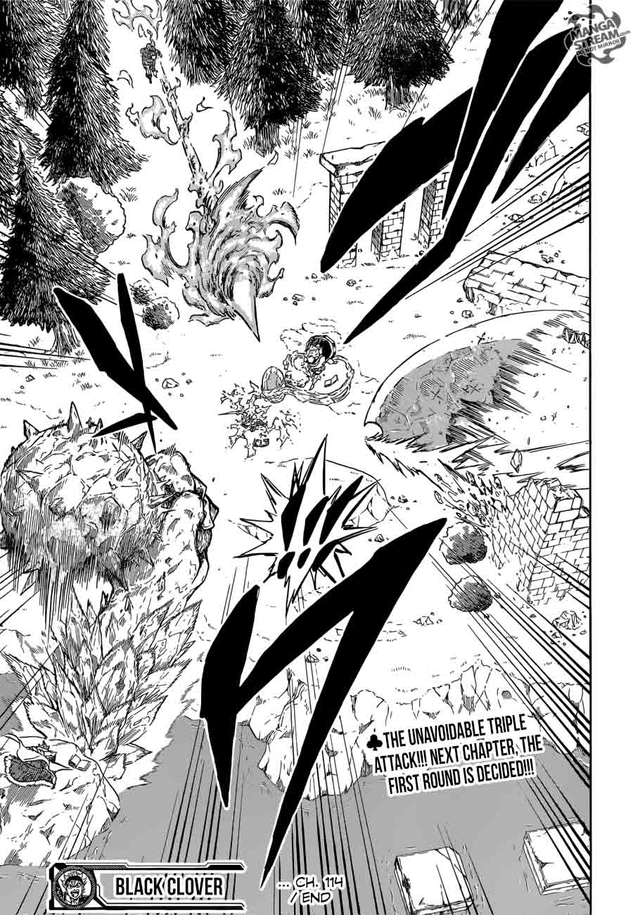 BLACK CLOVER Chapter 114 - Page 17 in English