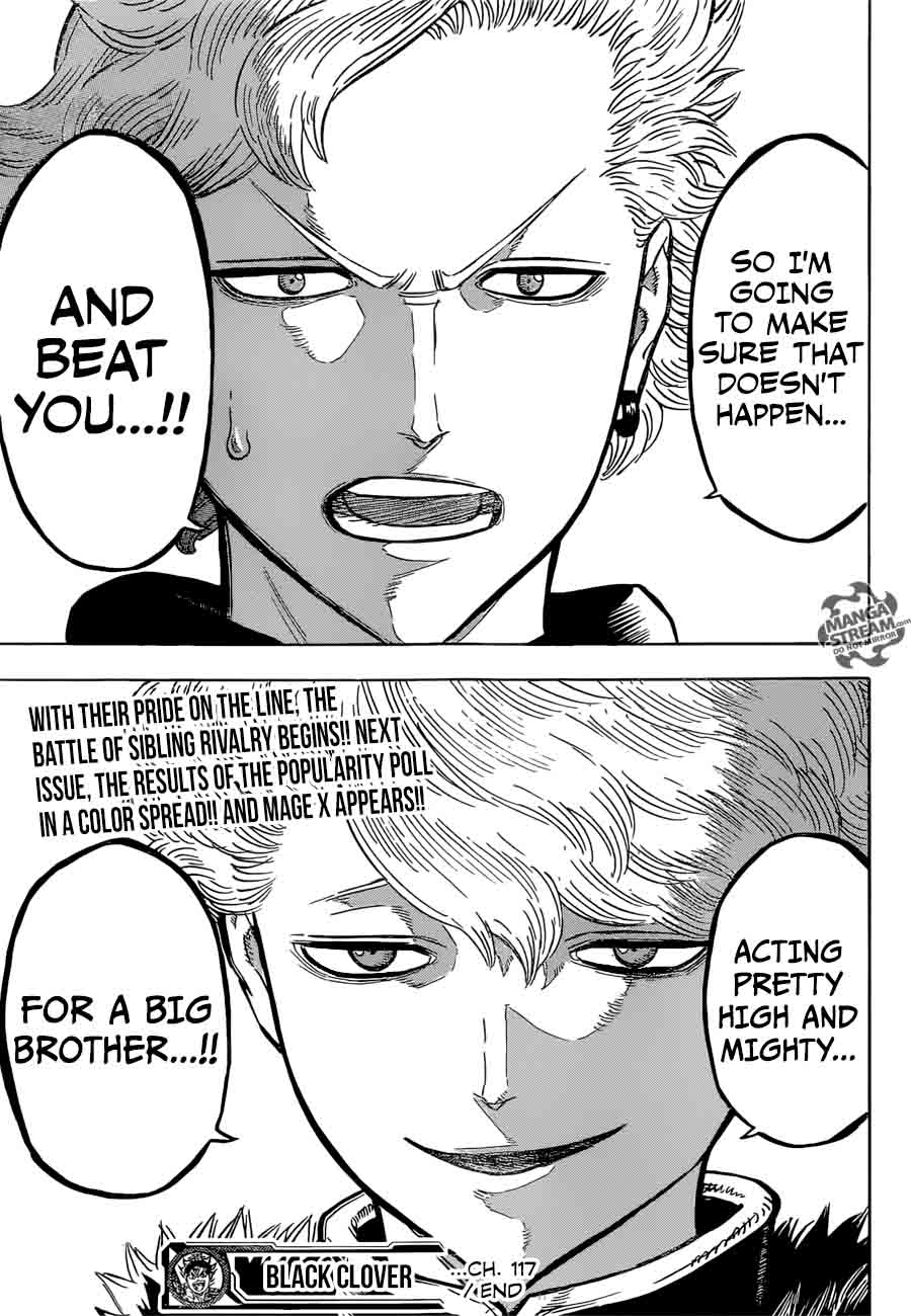 BLACK CLOVER Chapter 117 - Page 17 in English