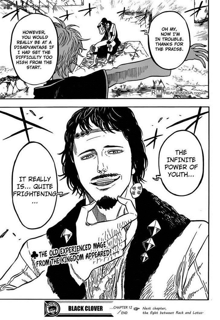 BLACK CLOVER Chapter 12 - Page 19 in English
