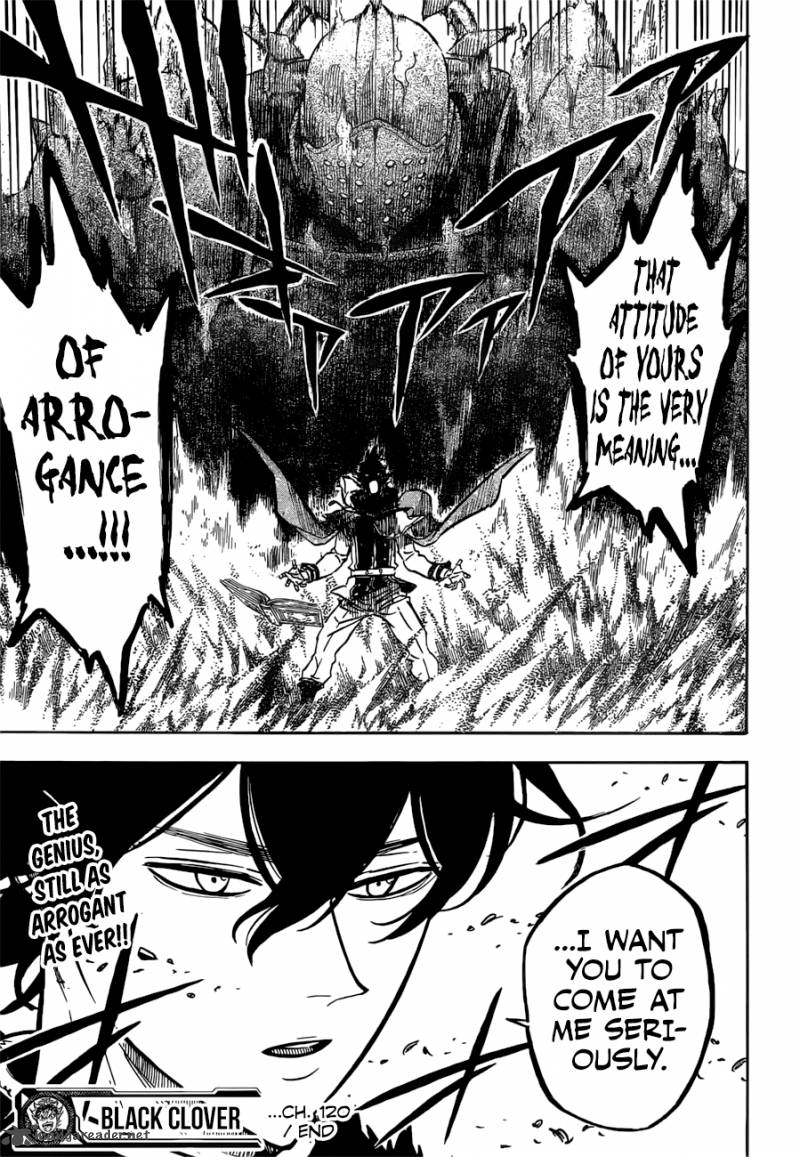 BLACK CLOVER Chapter 120 - Page 19 in English