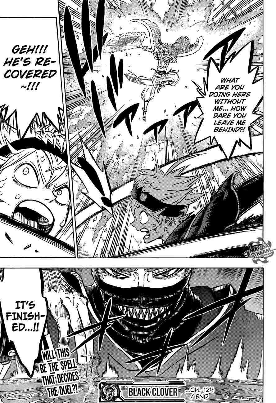 BLACK CLOVER Chapter 124 - Page 17 in English