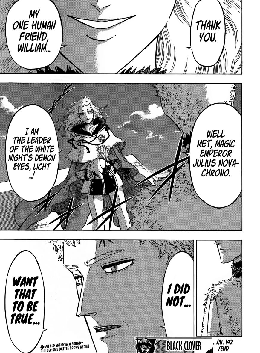 BLACK CLOVER Chapter 142 - Page 17 in English