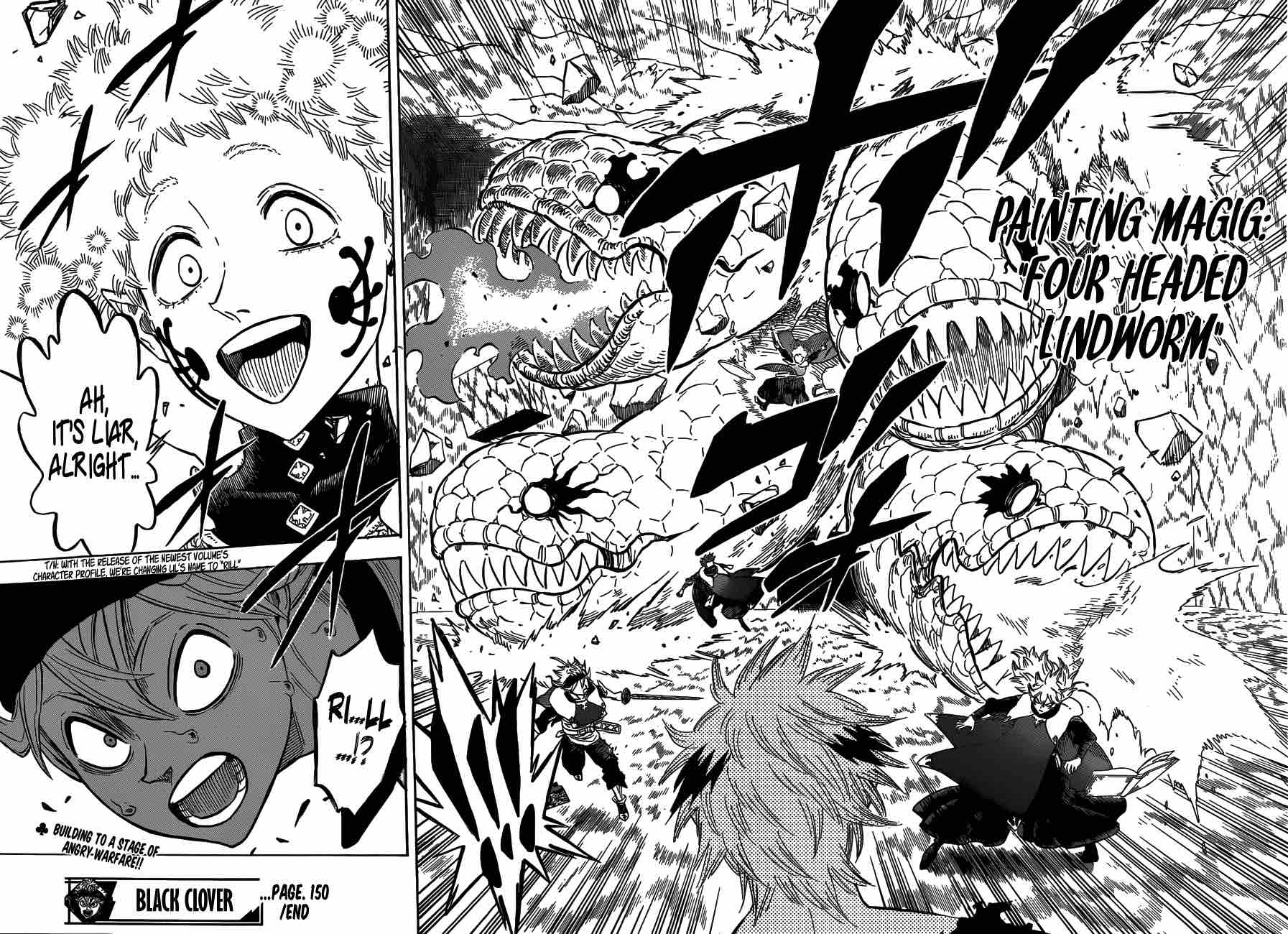BLACK CLOVER Chapter 150 - Page 14 in English
