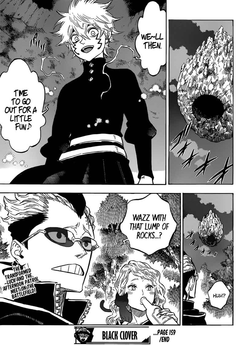 BLACK CLOVER Chapter 159 - Page 17 in English
