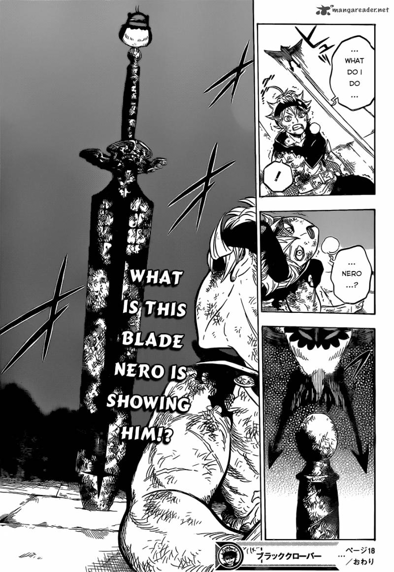 BLACK CLOVER Chapter 18 - Page 17 in English