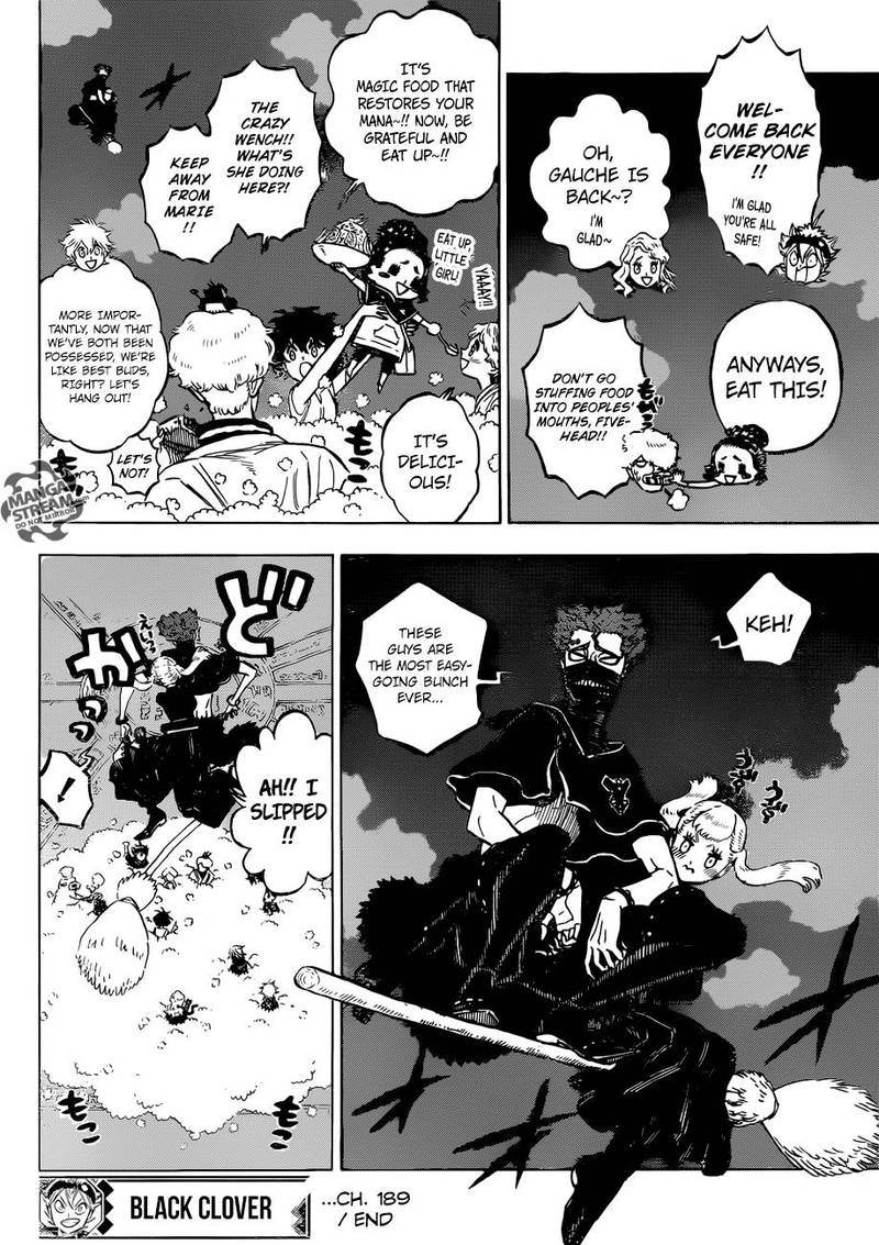 BLACK CLOVER Chapter 189 - Page 16 in English