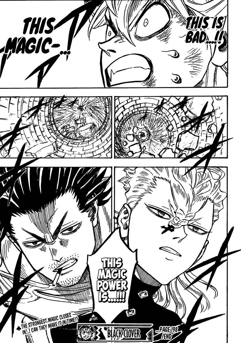 BLACK CLOVER Chapter 198 - Page 15 in English