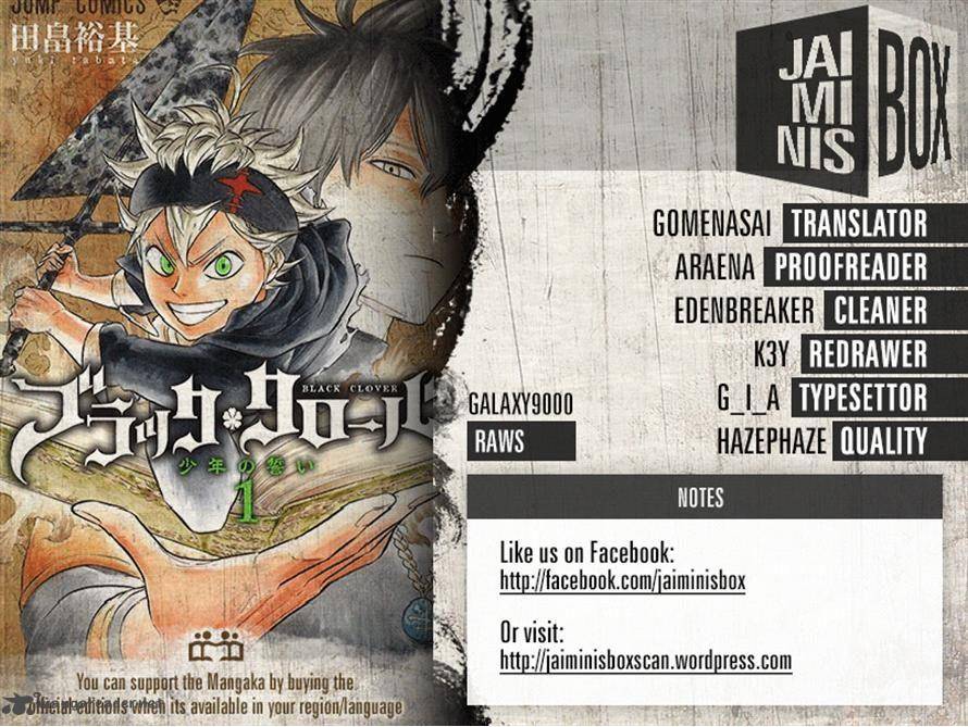 BLACK CLOVER Chapter 21 - Page 20 in English