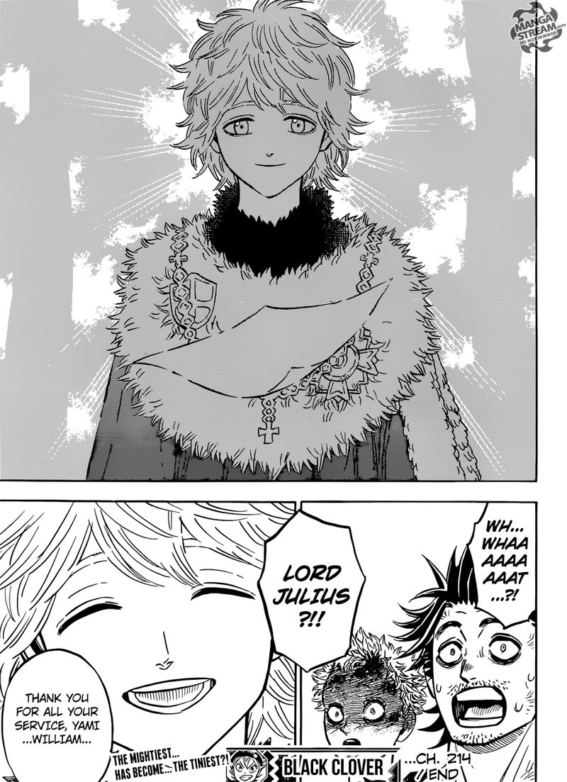 BLACK CLOVER Chapter 214 - Page 15 in English
