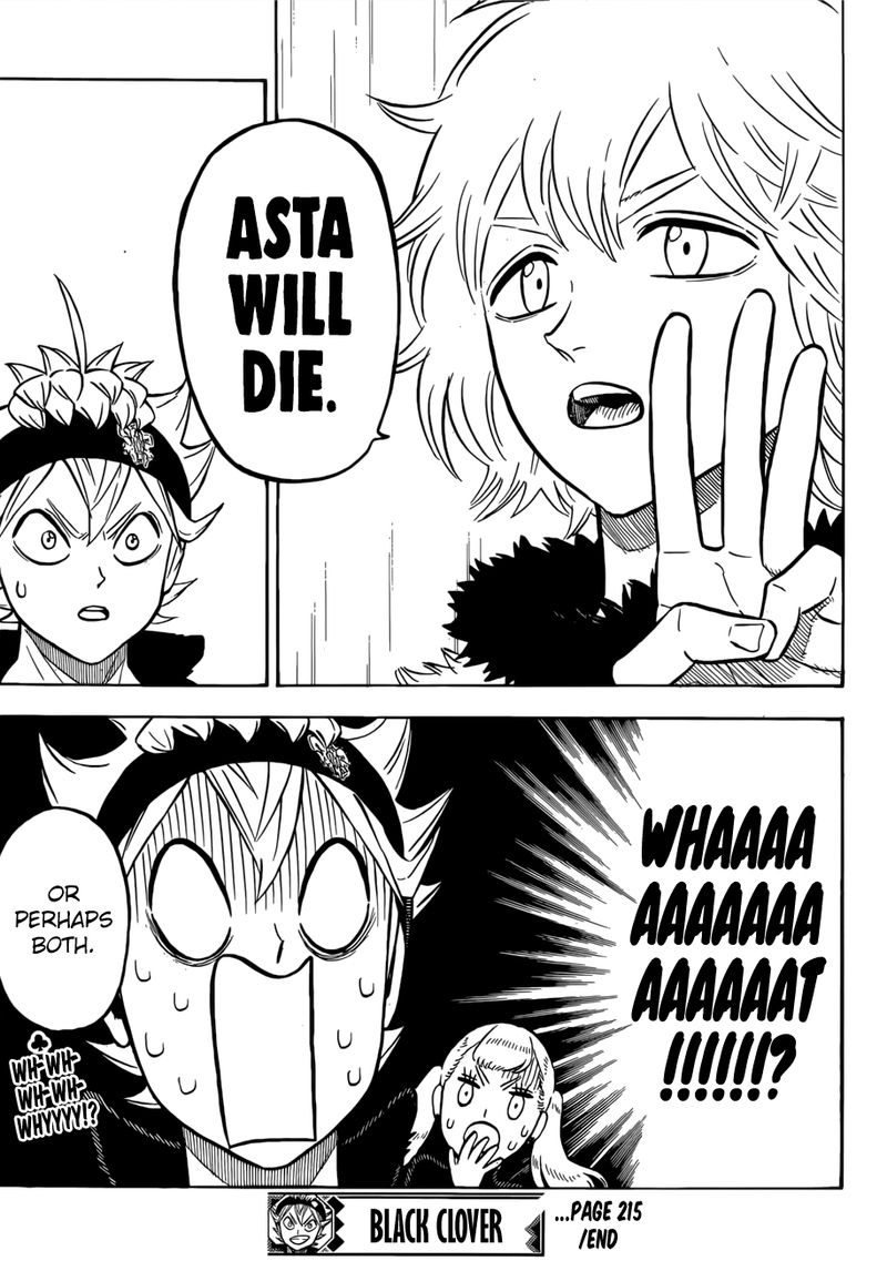 BLACK CLOVER Chapter 215 - Page 11 in English