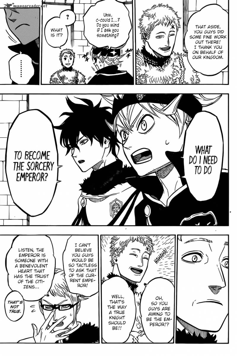 BLACK CLOVER Chapter 22 - Page 13 in English
