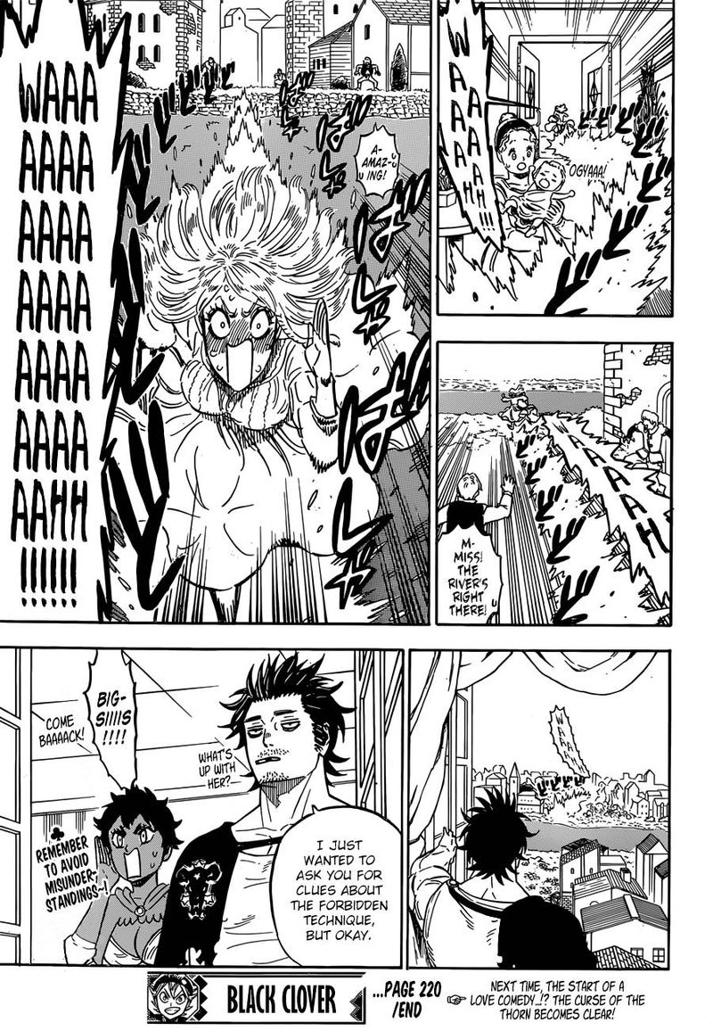 BLACK CLOVER Chapter 220 - Page 15 in English