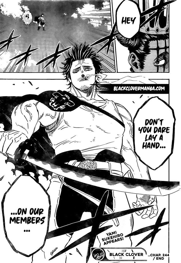 BLACK CLOVER Chapter 244 - Page 15 in English