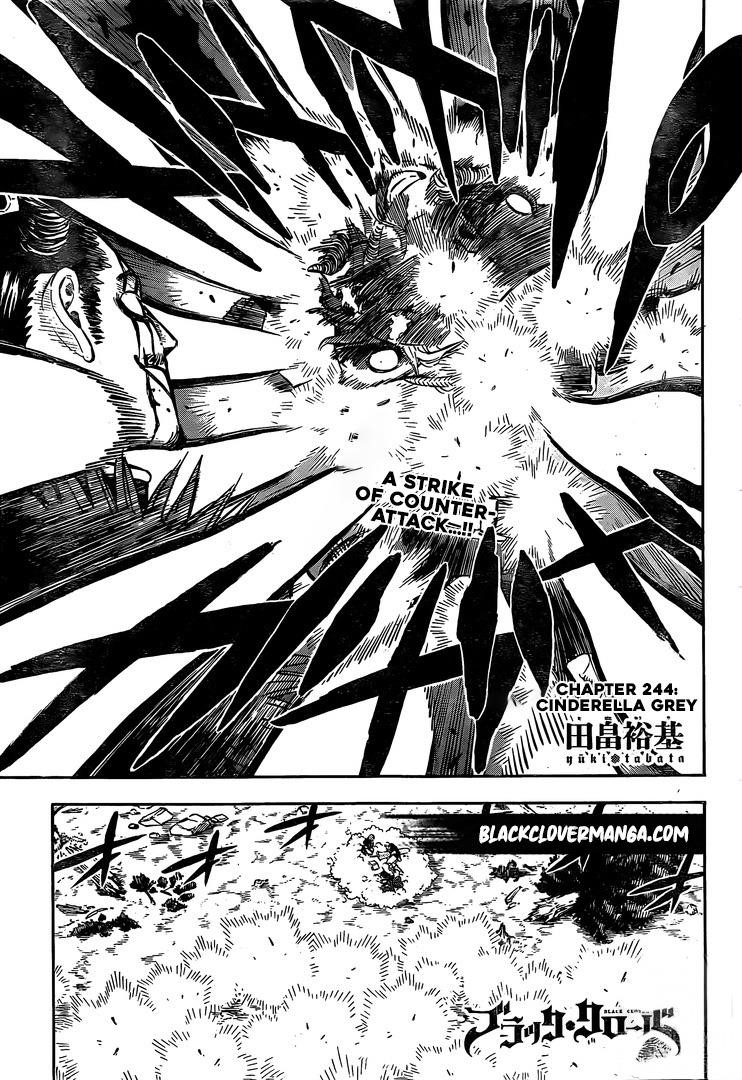 BLACK CLOVER Chapter 244 - Page 3 in English
