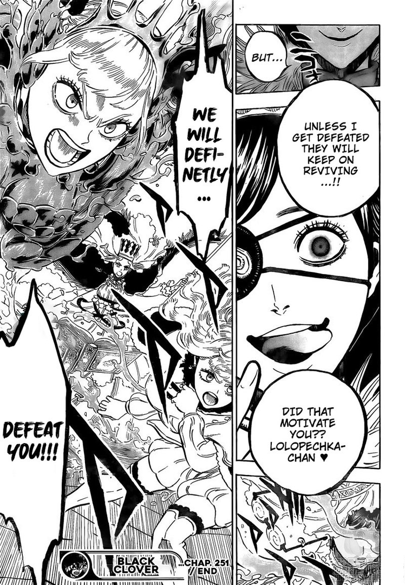 BLACK CLOVER Chapter 251 - Page 15 in English