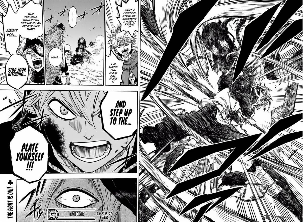 BLACK CLOVER Chapter 27 - Page 19 in English